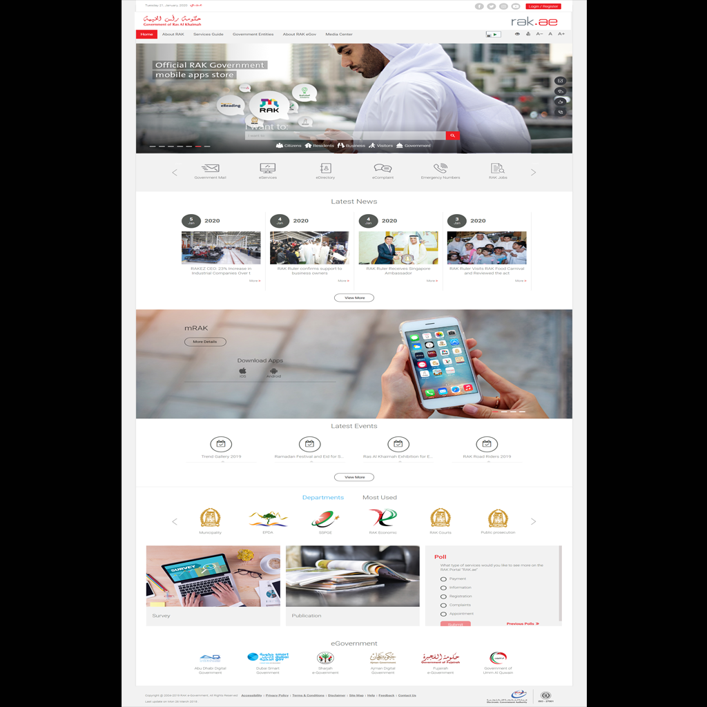 Rakia Investement UAE Website - byteX